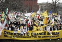 Demonstration vor dem Weißem Haus ruft zur demokratischen Wende im Iran auf Image