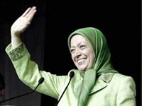 Arbeitsprogramm des iranischen Widerstandes für den Iran der Zukunft vorgestellt Maryam Rajavi, Le Bourget, Frankreich, 01. Juli 2006