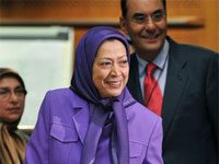 Maryam Rajavi trifft sich mit Abgeordneten des EU Parlamentes Rajavi
