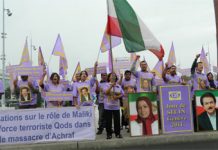 Iraner verbringen mehr als vier Monate vor dem UN Hauptquartier in Genf und fordern Schutz von Camp Ashraf