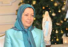 Grüße von Maryam Rajavi zum Jahresende