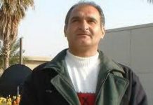 Mansour Radpour, ein Aktivist der Volksmojahedin Iran, im berüchtigten Gohardasht Gefängnis ermordet