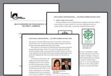 Ein Bericht des Pentagon entlarvt Anne Singleton und Massoud Khodabandeh als Agenten des MOIS im Ausland
