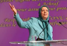 Maryam Rajavi in Genf: UNHCR ist für den Schutz der Bewohner von Camp Liberty verantwortlich