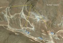 Oppositionsgruppe will Atomanlage entdeckt haben Foto: Kothar-Tunnels