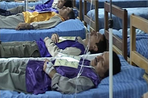 Bewohner von Liberty in Hungerstreik