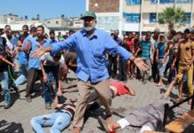 USA verurteilen den Angriff auf eine Schule der UNO im Gaza Gebiet als schändlich
