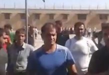 Iran: Ein Video zeigt eine Demonstration, die im August in einem Gefängnis stattfand und von Garden mit Schüssen beantwortet wurde