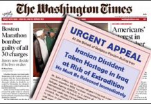 Die USA werden dazu gedrängt zu handeln, um den iranischen Dissidenten zu befreien, der im Irak als Geisel genommen worden ist