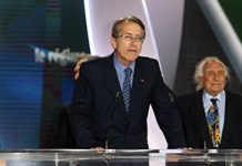 Eine Versammlung macht einer machtvollen politischen Botschaft: Giulio Terzi