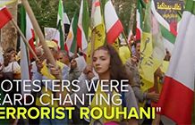 MSN Video: Iraner versammeln sich vor UN zum Protest gegen Rohani