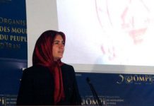 Versammlung von Iranern in Paris zum 50. Jahrestag der PMOI