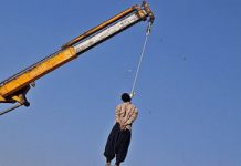Im Westen des Iran wurde ein Mann im Gefängnis erhängt