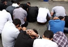 In einer im Westen gelegenen Provinz des Iran wurden in sechs Monaten zehntausend Menschen verhaftet