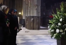 Abordnung des NWRI nimmt an Gedenkgottesdienst in Notre Dame für die Opfer der Angriffe in Paris teil