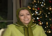 Maryam Rajavis Neujahrs- und Weihnachtsgrüße
