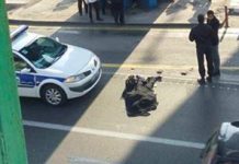 Foto: Eine junge Frau begeht im Iran Selbstmord durch Sprung von einer Brücke