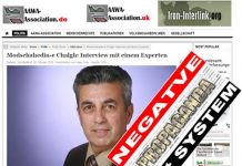 Der Kölner exiliranische “Kulturverein” AAWA verunglimpft Bundestagsabgeordnete und macht Propaganda fürs Regime