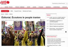 Editorial einer französischen Tageszeitung: Hört auf das iranische Volk!