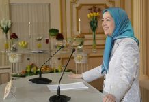 Persische Neujahrsfeier mit französischen Unterstützern des Iranischen Widerstands