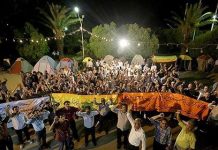 Iran: Arbeiter im Ruhestand demonstrieren und schlagen Zeltlager auf