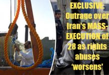 Die britische Zeitung „The Express“: Zorn über die Massenhinrichtung im Iran