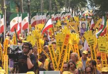 In Amerika lebende Iraner verurteilen den Besuch Rouhanis
