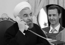 Präsident des iranischen Regimes gratuliert Bashar Assad zum Massaker in Aleppo