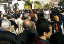 Das iranische Regime befürchtet in Shiraz Bürgerpoteste