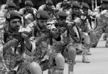 Die iranische Revolutionsgarde trainiert Kämpfer in Syrien