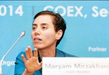 Maryam Mirzakhani, iranisches Mathematik-Genie und einzige Frau, die die Fields Medaille bekommen hat, ist im Alter von 40 Jahren gestorben