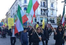 Kundgebung in Norwegen gegen die Todesstrafe im iranischen Regime