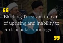 Aufruf zum Protest gegen die Sperrung von Telegram durch das iranische Regime