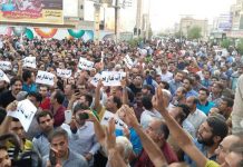 Iran: Aufstand der tapferen Einwohner Borazjans, besonders die Jugend skandiert: „Tod dem Diktator!“