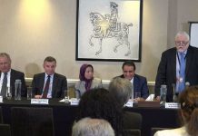 Pressekonferenz in London: Die Führer in Teheran entscheiden über neue Welle von Terroranschlägen