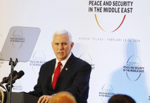 Vizepräsident der USA mahnt die EU, dem iranischen Volk zur Seite zu stehen