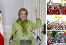 Demonstration von 3000 Iranern in London