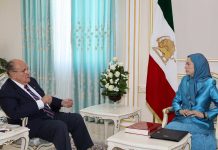 Maryam Rajavi trifft Rudy Giuliani in Albanien