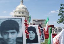 Ausstellung vor dem US Kongress erinnert an die Opfer des Massakers von 1988 im Iran