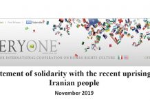 Everyone Gruppe: Solidaritätserklärung mit den aktuellen Aufstand des iranischen Volkes