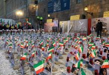 Versammlungen von Iranern in Den Haag und in Bern, Fotoausstellung von Hinrichtungsopfern in Stockholm