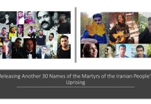 Weitere 30 Namen von Todesopfern des Aufstands im Iran bekanntgegeben