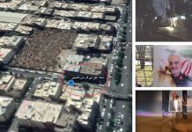 Das Hauptquartier für die Ausführung der Befehle Khomeinis im Visier, Plakate von Khamenei und Soleimani in Brand gesetzt