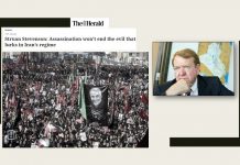 Struan Stevenson: Soleimanis Ermordung reicht nicht aus, um das Böse, das im iranischen Regime lauert, zu beenden