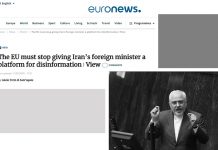 Giulio Terzi – Die EU muss damit aufhören, dem iranischen Außenminister eine Plattform für Desinformation zu bieten