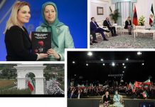 Frau Monika Kryemadhi und eine Delegation der Sozialistischen Bewegung für eine Integrationspartei besuchen Ashraf-3