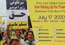 Berlin – Großkundgebung für FREE IRAN & globale Live-Videokonferenz mit zehntausenden Teilnehmern