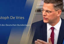 Christoph de Vries: „Der Gefahr des islamischen Fundamentalismus aus dem Iran nicht stillschweigend und tatenlos gegenüberstehen“