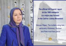 Maryam Rajavi: Ein Bericht von Fachleuten der Vereinten Nationen unterstreicht die Notwendigkeit, den Komplex des 1988 im Iran begangenen Massakers