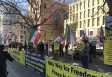 Iran-Protest in Berlin: Ein Überdenken der EU-Iranpolitik ist unumgänglich